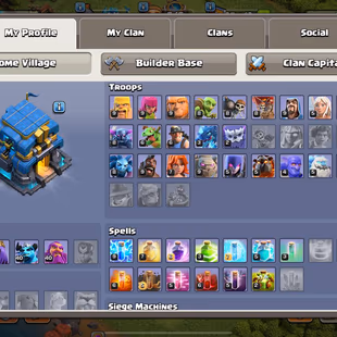 TOWNHALL 12 [] HEROES 65/65/40/40 [] 1200 GEMS [] FREE RENAME [] INSTANT DELIVERY [] XP 130 [] iOS/Android - Image 5