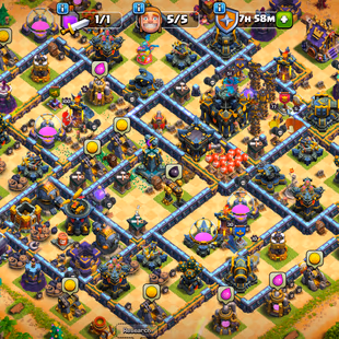 PREMIUM TH17!! DEFENCE MAX-TYPE |! HEROES 77-100 QUEEN-MAX |! 51-58-30 |! EPIC [GG FB EB 20] |! WAR STAR 435 |! NC 500 - Image 2
