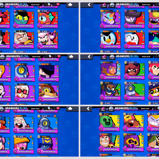 2018 Account 🔥 70908 Trophies 🔥 256 Skins - 91 Brawlers - 36 Hypercharge - Mythic Skins - Lvl 204 | Instant Delivery - Image 3