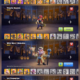 TH 17 Max ID | 4x Heroes Max 🔥6x Epic Max [G.G-M.M-F.A-F.B-E.B-R.S] 🔥High War Star 5000 | 22x Heroes Skin | Instant - Image 5