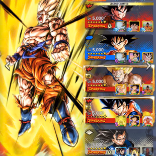 D716-IOS+Android-7 UL(SS Goku+Gogeta+Turles+Super Gogeta+Vegeta)+Nice Team+44 Legends+Good Equipment+Goku Saga+Vegeta - Image 1