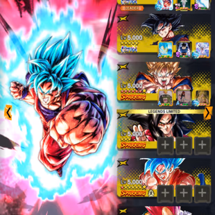 D63-Vip Account-8 UL(SS4 Gogeta Full Red Star+Turles+Goku Uis)+36 Legends+Vip Equipment+Good Team PVP+Sparking+Zenkai - Image 5