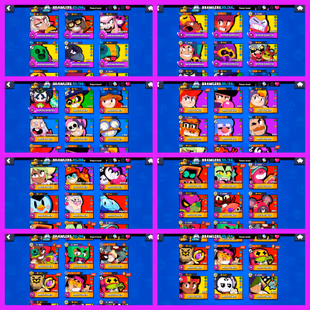 74k  TROPHIES || ALL BRAWLERS MAX || 26 TITTLES || METEORIC FAME || 61 HYPER CHARGE || 356 PREMIUM SKINS || INSTANT DEL - Image 2