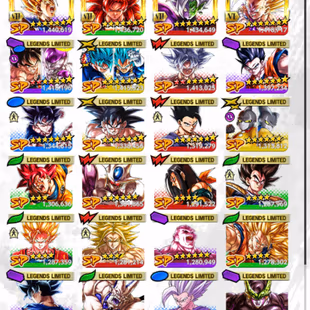 D613-IOS+Android-6 UL(Goku Uis+SS4 Gogeta+Gohan)+54 Legends+Vip Equi+Good Zenkai+Nice Team PVP+New Vegeta+399 Millions - Image 7