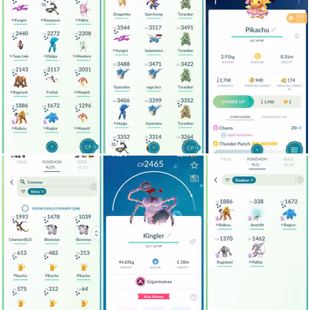 🛑[MG][LIMITED TIME OFFER]LVL43(MYSTIC)|BIG CATCHER POSE-ALOLA GREETINGS POSE|GIGANTAMAX KINGLER TRADABLE|ROCKSTAR PIKA - Image 5