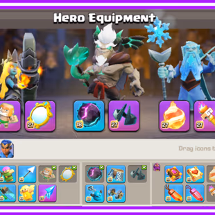 MAX TH 17 | EVERY EQUIPMENT MAX | SKIN AND SCENERY STACKED | MAX BUILDER BASE |DECORATIONS STACKED| LEGENDARY SKIN SETS - Image 5