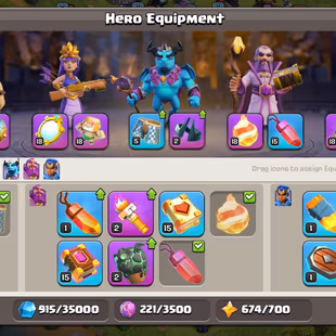 Th13 Full Max | War Arena | Equipment-7-Epic Max | XP 140 | NC-Yes | BEST-DEAL - Image 3