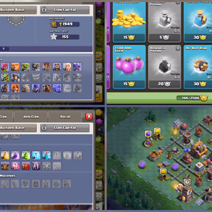 Argentina Local Max TH10 Account | 101 XP | 500 Gems | Magic Items | Heroes 40-40-20 | 306 CWL Medals | 1K Gems Rename - Image 3