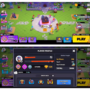 [CHEAP SQUAD BUSTERS] 83 EXP []125 LVL SQUAD [] 20-3 STAR [] 13-2 STAR [] 33 SQUAD [] 70 EMOJI [] INSTANT DELIVERY - Image 1