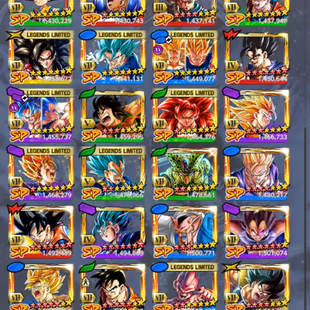 D808-IOS+Android-Good Team Fusion+6 UL(SS4 Gogeta+Majin+Super Gogeta)+54 Legend+Vip EquI+Nice Zenkai+Many LL Good Star - Image 7