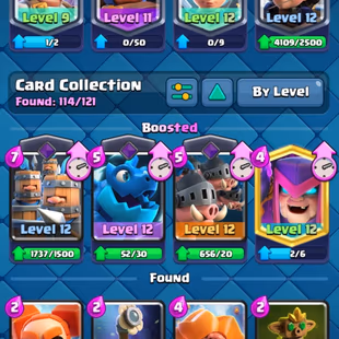 Xp 37 !! 114 Card Unlocked !! Level 14 Card 2 !! Level 13 Card 3 !! 20 Emotes !! Nc 500!! - Image 3