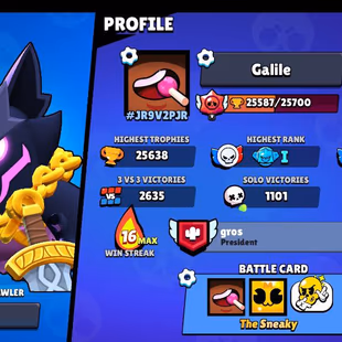 SCARLET PALADIN SURGE 25600 CUPS | 6 HYPER 4 MAXED 67 BRAWLERS 59 OG SKINS | CHEAPEST INSTANT DELIVERY - Image 2