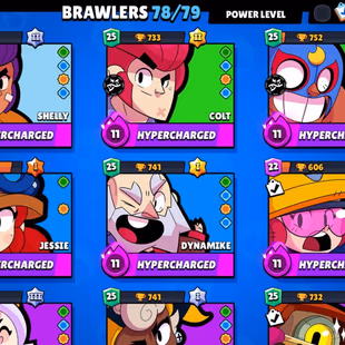50500 CUPS |ALL 78-78 BRAWLERS |40 MAX 15 HYPERCHARGE |LOT OF SKINS |ANGEL COLT  MECHA CROW | NAME CHANGE AVAILABLE  - Image 3