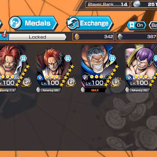 BR484-IOS+Android-Garp Full Boost+4 Ex(Shank v4+Akainu+Shank)+Good Medal+Kaku Max+Koby Max+Cracker Max+Shiryu v2+Sanji - Image 2