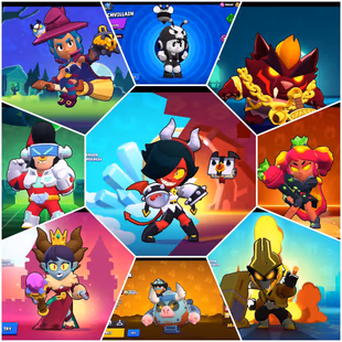 [ ESPORTS ] PREMIUM BS 73K CUPS | 40 ABOVE MAX TIER BRAWLERS | EXCLUSIVE SKINS | 55 MAX AND 19 HC | GEMS 176 | - Image 4