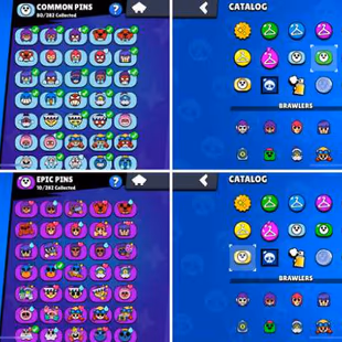 30K Trophies LVL68 | 79/99 Brawlers | 21 Max Brawlers - 13 Hypercharged | 126 Skins | 341 Pins | 174 Icons | 102 Sprays - Image 7
