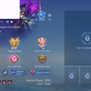 [IOS/ANDROID] CEL LVL 97 | 130 HEROES | 403 SKINS | EXALTED 1 | OP SKINS | 2 LEGEND - KAKASHI - KOF - METRO - ZENITH - - Image 6