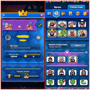  [RAREST] TOP 48 WORLD RANK 89 ELITE | ALL MAX CARDS | TROPHY KISSING-EMPORER BELT EMOTE | MAX EXP [70] | 196 EMOTES - Image 1