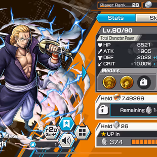 IOS-Android-Roger V1 Max-BF(Rayleigh-Perospero-Nami-Law Oni-Queen-Marco)-SUP 122-Medal Good-BR103 - Image 5