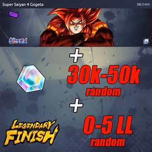 Dragonball Legends: 2 Ultra Characters 30K Crystals | Android ! MKG0252 - Image 2
