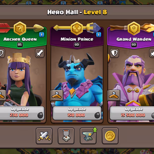 TH-14 FULL MAX I XP-230 I HEROES:-85-85-60-60-30/-35-35 I 62746 GEMS - Image 5