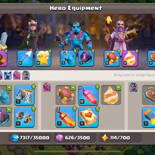 🔥TOWNHALL 13 💎 HEROES 75/75/50/50/25 [] RENAME 500 [] XP 128 [] iOS/Android - Image 5