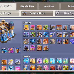 RARE [KOREA LOCAL] XP 244 | TH18 FULL MAX 5 HERO | 105-105-95-80-55 | FULL MAX WALL | FREE NAME CHANGE | WAR ARENA - Image 3