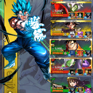 D748-IOS+Android-6 UL(Beast Gohan+Turles+Super Gpgeta)+62 Legends+Vip Equipment+Good Team+Stacked Legends+Good Zenkai - Image 5