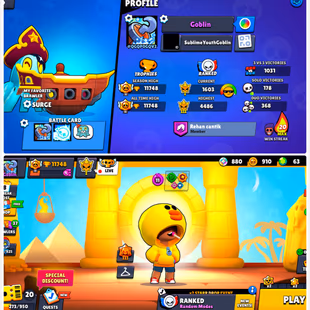 11k+TROPHY! 51 BRAWLER! 8 HYPER 5 MAX! TOTAL 13 MAX! 51 SKIN! DOCTOR EDGAR - IMPIEE COLLETE! CHEAP- INSTANT - Image 2