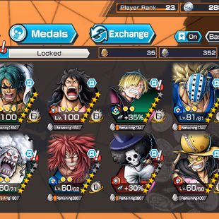 BR188-IOS+Android-Kid Law Boost 35-52 and 11k Power+Aramaki Max+Noland+Kalgara+Sanji+Uta+Karasu+Support 128%+Good Medal - Image 3