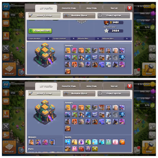 🔥1600 MEDALS[]XP 212||TH 14 FULL MAX🔥HERO:80-80-55-30||PETS:9-6-10-10||NC FREE||BASE FULL MAX||INSTANT DELIVERY - Image 2