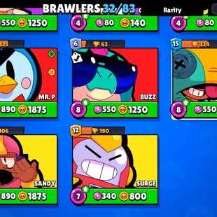 |2in1| BS - CR | 7222 TROPHIES | 32 BRAWLERS | 3 Legendary | 1021 VICTORIES | 53 LVL | 186 GEMS | FULL ACCESS | GIFT - Image 5