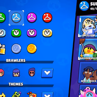 STAR SHELLY | 80K+ TROPHIES | 90/90 ALL BRAWLERS UNLOCKED | 48+ MAXED RANK BRAWLERS | 25+ MAXED BRAWLERS | 130+ SKINS - Image 5