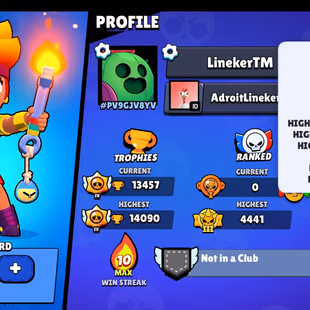 Brawl Stars : 39 BRAWLERS | 2 Legendary | 13457 TROPHIES | 2230 VICTORIES | 87 LEVEL | 328 GEMS | FULL ACCESS | GIFT - Image 2
