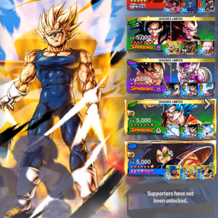 D782-IOS+Androi+6 UL(SS4 Vegeta+SS4 Gogeta+Majin)+598 Million Power+45 Legend+Good Equipment+Some LL Full Star+Good Team - Image 6