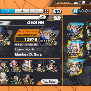 [3165] 7 EX META - Luffy G5 Light + Garp + Kuzan + Roger Dark + Yamato + Sabo + S-Snake , Support 122 , Good Medal - Image 2