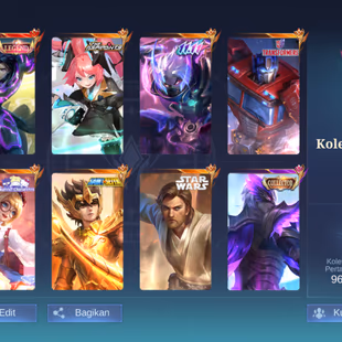 MM297|Lv87|354Skin|EXALTEDII|EpicRecall|LEGEND Alucard|STARWARS ObiWanKenobi|ASPIRANTS MissHikari|11.11 Shura|SANRIO Ang - Image 1