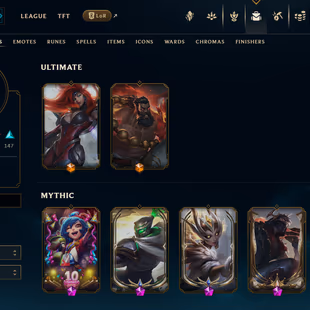 [ EUW ]- 317 Skins -FULL Champs - Level 535 Hextech Janna - Spirit Guard Udyr- Arcane Jayce . Vi - 215K BE - OG Account - Image 1