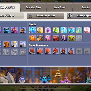 TH15 SEMIMAX || LVL 204 || HEROES 80-80-53-55-30 || HIGH LEVEL EQUIPMENTS || 318 CWL MEDALS || INSTANT DELIVERY - Image 4