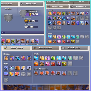 168|| LVL-200! TH15 DONATION! HEROES-55|62|60|60|26| EXCELLENT TROOPS! DECENT DEFENCES! NC AVL! INSTANT DELIVERY! - Image 2
