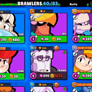 |2in1| BS - CR | 5733 TROPHIES | 40 BRAWLERS | 2 Legendary | 871 VICTORIES | 47 LVL | 97 GEMS | FULL ACCESS | GIFT - Image 7
