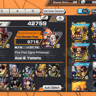 5 Ex(Yamato Ace-Roger V2-Roger V1-Shanks-Big Mom)-King Alber Max-Queen Max-Kuma-Oden V2-SUP 137%-Good Medal-Items-BR167 - Image 3