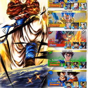 D611-IOS+Android-Vip Team Fusion+5 UL(SS4 Gogeta+Vegito)+37 Legends+Vip Equipment+2 Fusion+Vegeta&Goku+Good Team PVP - Image 3
