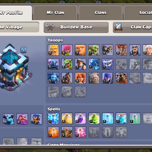 13 TH💎88 LVL | 1438 TROPHIES | 983 GEMS | 2 HERO SKINS | MAGIC ITEMS | FREE RENAME | FULL ACCESS | Warranty | GIFT🎁 - Image 8