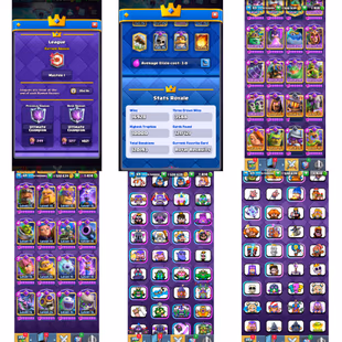 XP-69! RARE KT-15! 116X MAX CARDS[85X ELITES]! EVO-33! CRL-18 AND 19 WINS! GT-284 AND 585! 274 EMOTES! GR-441 821 1092! - Image 3