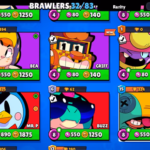 |2in1| BS - CR | 7222 TROPHIES | 32 BRAWLERS | 3 Legendary | 1021 VICTORIES | 53 LVL | 186 GEMS | FULL ACCESS | GIFT - Image 8