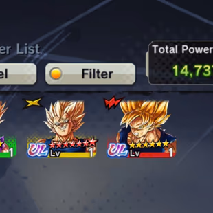 D223-Android Only-UL Majin Vegeta Full Red Star+UL SS2 Gohan+3600 Chrono Crytal+Soul+Event Fram CC+SS3 Gohan+Beast Gohan - Image 1