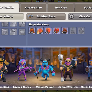 ALMOST MAX TH13 || ALL EPIC- MAX GG-FA || LAB FULLY MAX |' ORE FULL XP-179 |' HEROES 66-70-43-50-22 |MEDALS-260 DEFENCE - Image 7