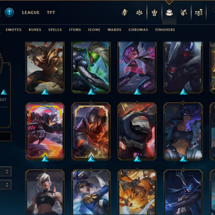 [ME] | Level 565 | Bronze III (P) |  296 Skins |  33684 BE |  9 RP |  Honor Level 3 |  Full Champ - Image 3