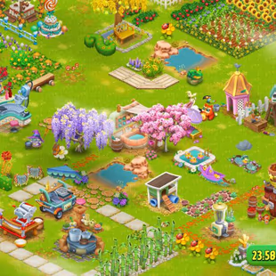 HAY DAY RARE LVL-119-TOWNHALL LVL 30-HAND MADE FARM ALL ITEMS UNLOCK-GOOD ANIMALS COLLECTION-BARN STORAGE 1950 SILO 1900 - Image 6